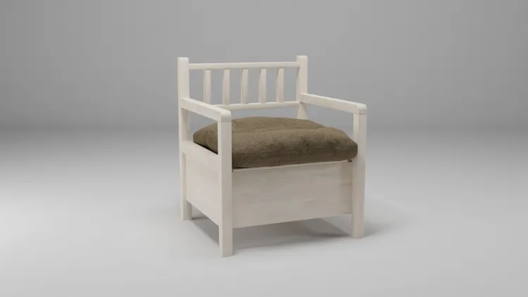 Кресло деревянное мягкое Savushka Type-F