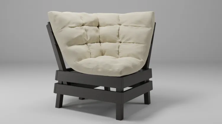 Кресло деревянное угловое Savushka Type-YD