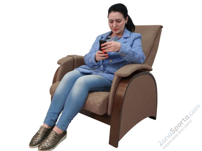 Кресло-качалка (маятник) с массажем Fujimo Balance 2 F2004 TOF Шоколад