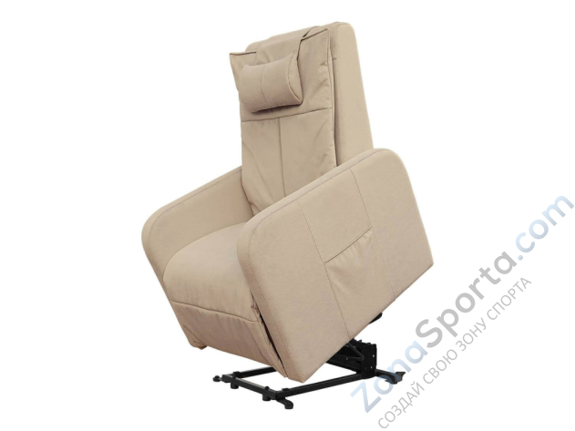 Кресло реклайнер с подъемом Fujimo Synergy Lift Wide Kingchair F3005 FLWK Ваниль (Sakura 4)