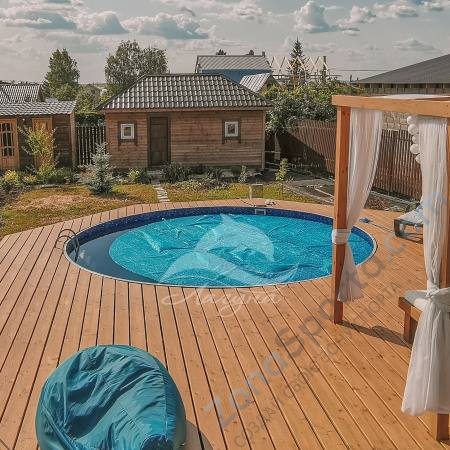 Круглый бассейн Лагуна ТМ240 5,49 х 1,25 м