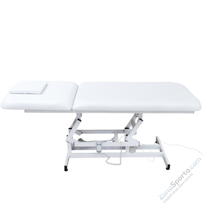 Кушетка массажная стационарная КМ-3007 с электроприводом, 2 мотора