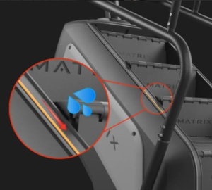 Лестница-эскалатор Matrix Endurance с консолью Touch XL Base