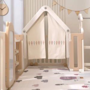 Манеж Unix Kids DeLuxe House Storage Camel 150 x 180 см