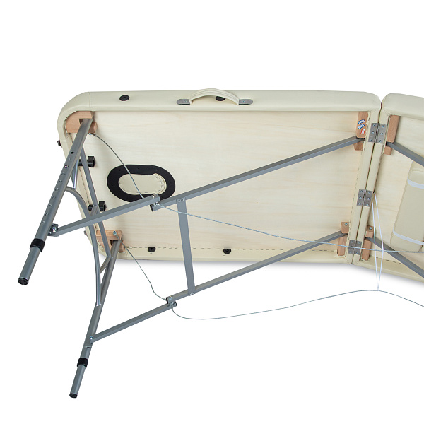 Массажный складной стол Mizomed Premium AL 2 крем