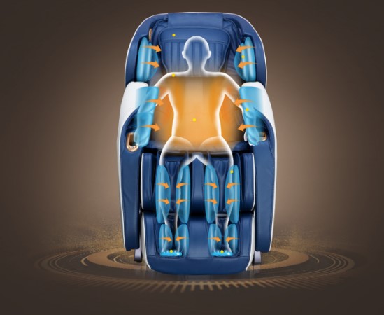 Массажное кресло Bodo Ecto Sport Brown Gold