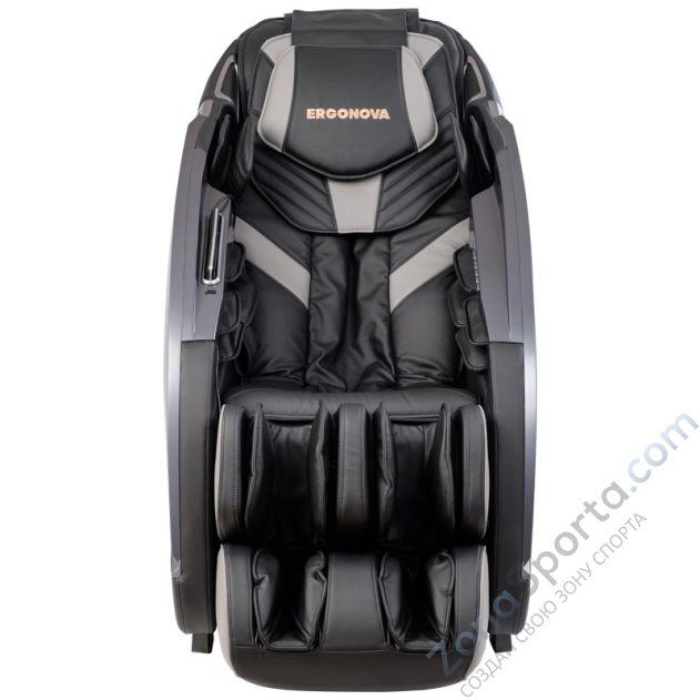 Массажное кресло Ergonova ErgoLine 4 Black Grey