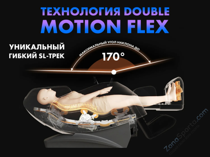 Массажное кресло Fujimo Flexor F500 Grey