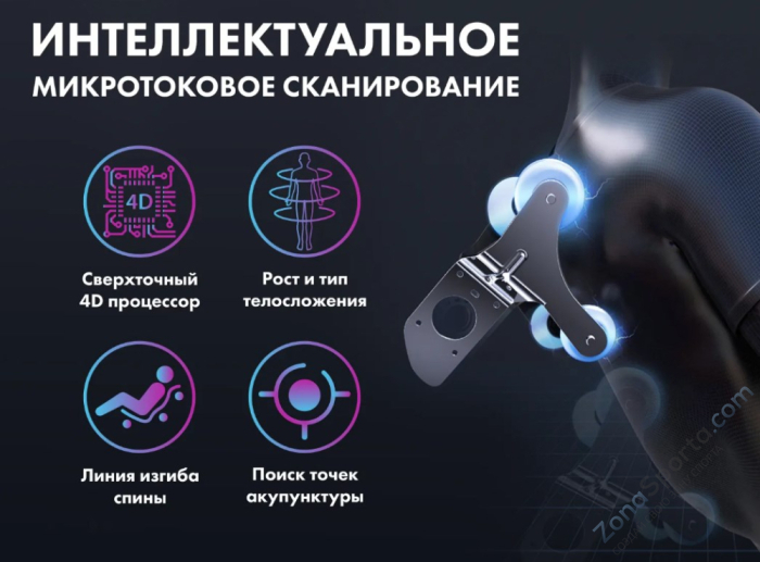 Массажное кресло Fujimo Pegasus Pro F777 Коричневый