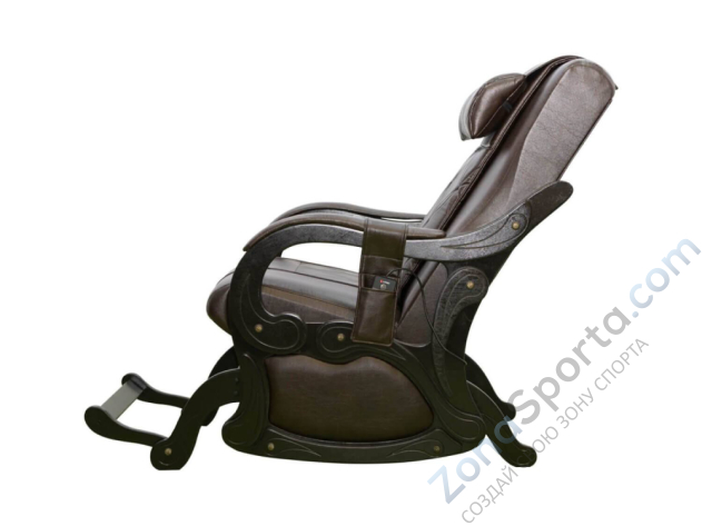 Массажное кресло глайдер EGO Bravo EG2005 Шоколад с маятниковым механизмом раскачивания