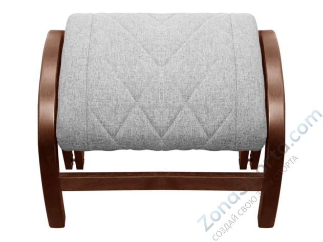 Массажное кресло-качалка EGO Twist EG2004 Cherry Серый (Tony13) с пуфом