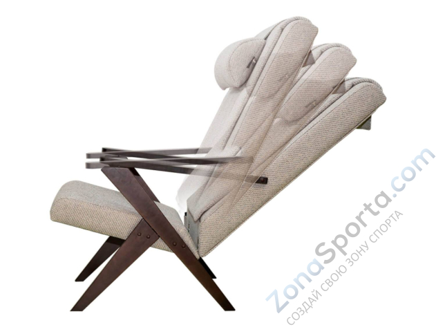 Массажное кресло-шезлонг EGO Bounty Plus EG3001 TVF Шоколад (Tony8)