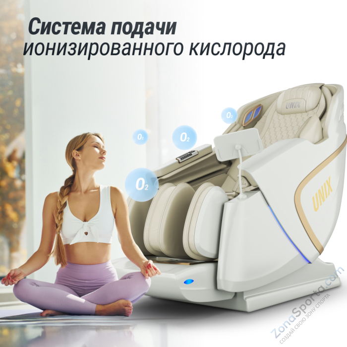Массажное кресло Unix Med Aura White