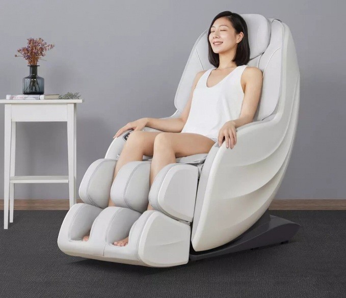 Массажное кресло Xiaomi 3D White Grey