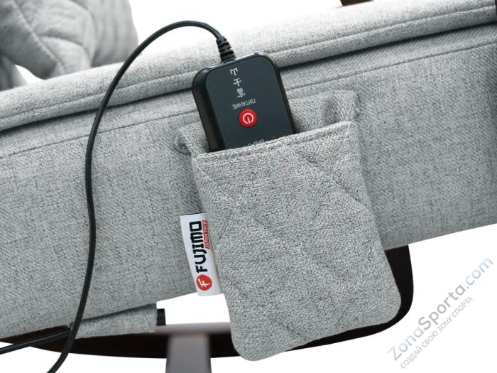 Массажное релакс кресло Fujimo Soho Next F2007 TCX Серый (Tony 13)