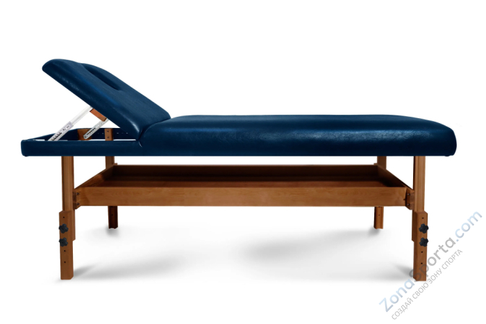 Массажный стол Relax Comfort синяя кожа