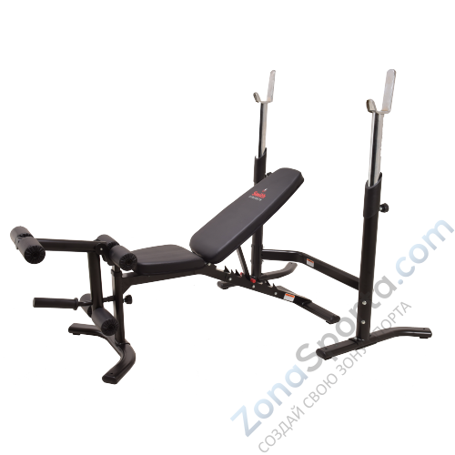 Многофункциональная силовая скамья со стойками под штангу Smith Strength WB270 