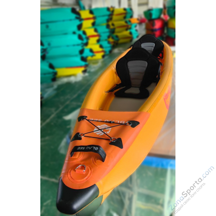 Надувной каяк двухместный Blau See Turtle-2 Премиум