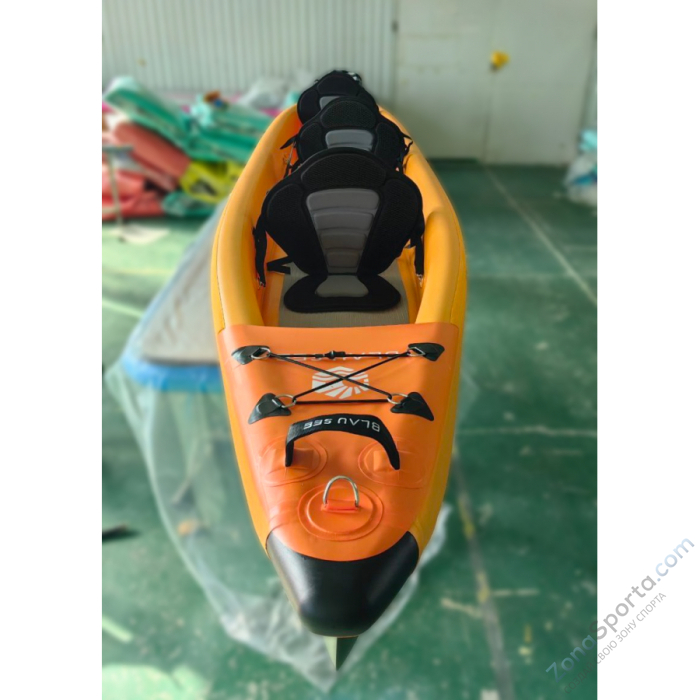 Надувной каяк трехместный Blau See Turtle-3 Expedition Премиум