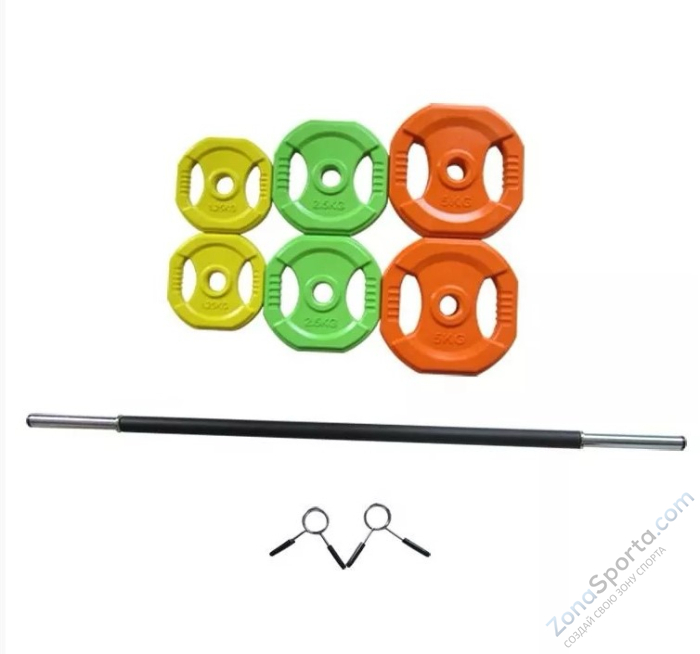 Памп-штанга 20 кг OKPRO OK3010