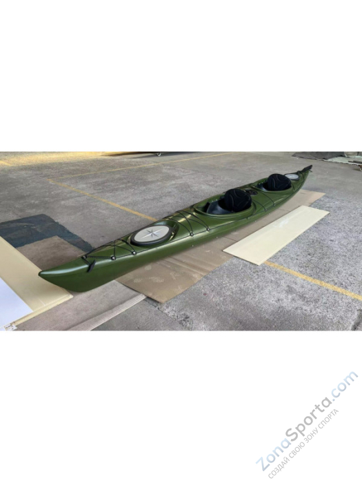 Пластиковый каяк Blau See Delphin