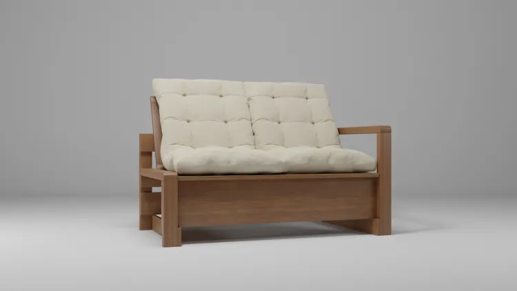 Секция левая для деревянного дивана Savushka Type-2BL