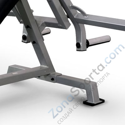 Сгибание ног лежа на свободных весах Protrain SM750