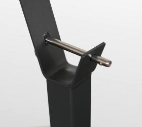 Скамья силовая черная Oxygen Fitness Akron