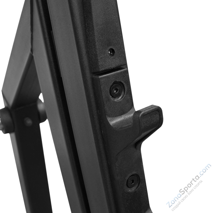 Скамья для жима лёжа с доводчиком, упором и подставкой для ног Bronze Gym Partner ML-901