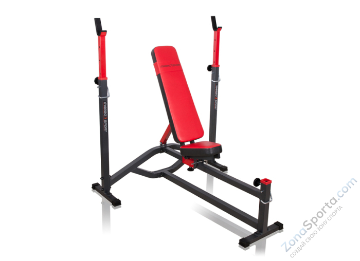 Скамья для жима лежа универсальная регулируемая Marbo Sport MS-L105