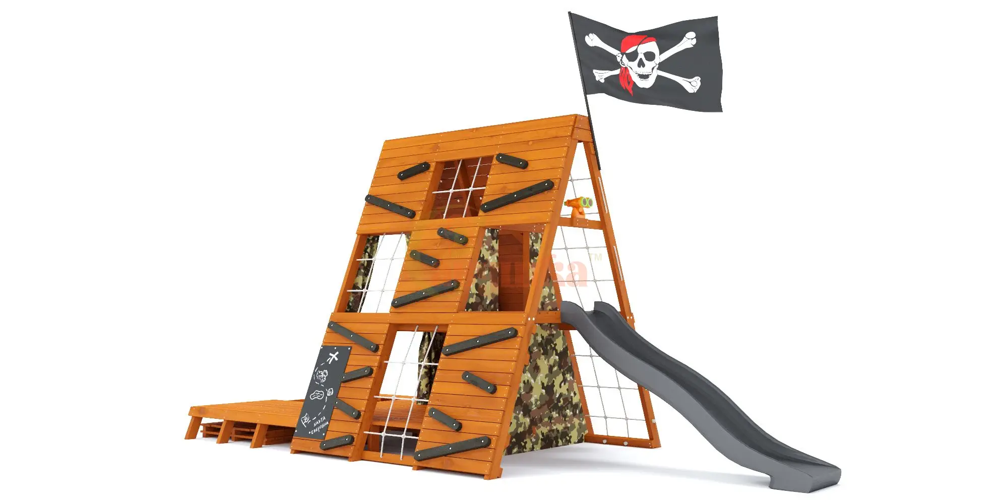 Спортивный домик Савушка База-4 (Милитари)