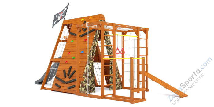 Спортивный домик Савушка База-6 (Милитари)