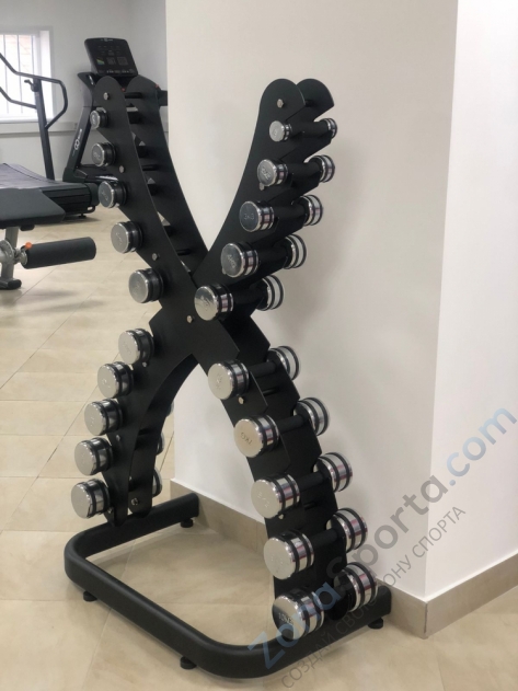 Стойка для гантелей Х-образная на 10 пар Smith Strength DR137