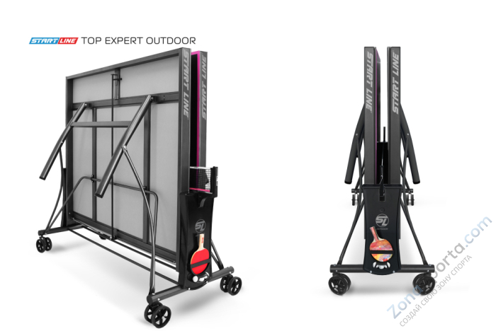 Стол теннисный Start Line Top Expert 6 Всепогодный Black