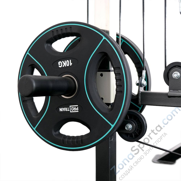 Многофункциональная силовая станция на свободных весах Protrain LM008