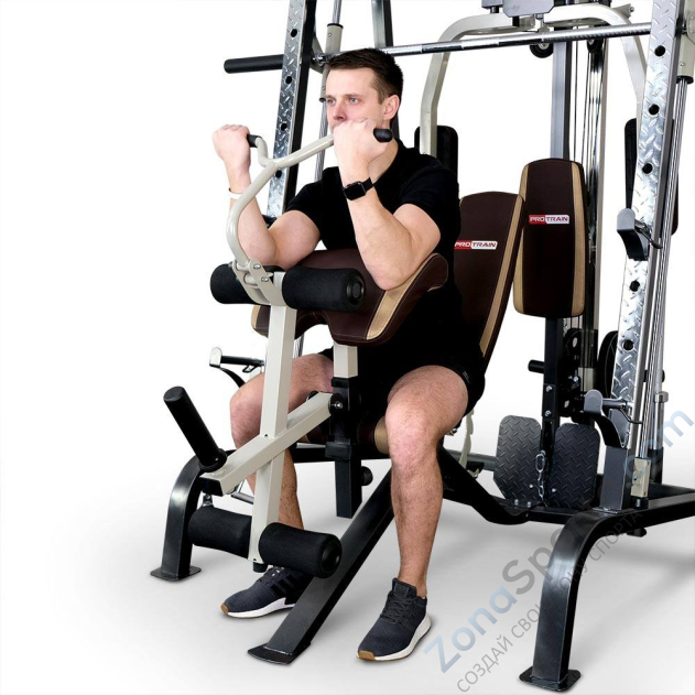 Многофункциональная силовая станция на свободных весах Protrain LM008