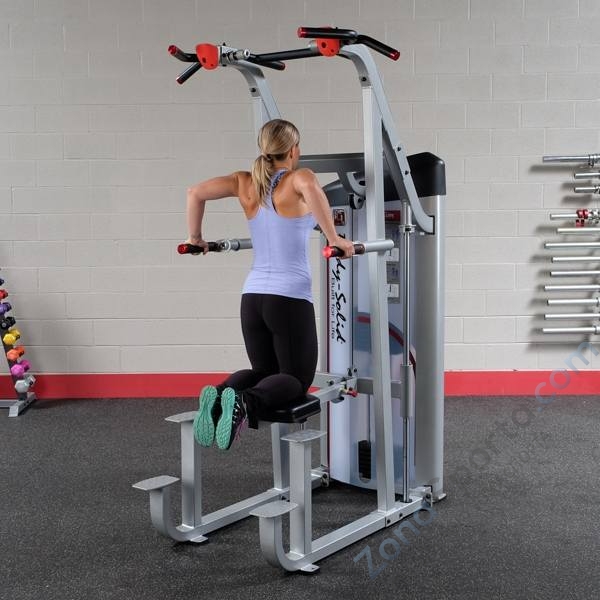 Тренажер Пресс-турник-брусья Body Solid S2ACD-2 с противовесом