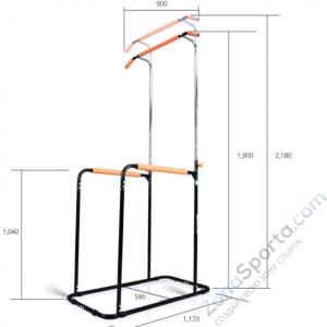 Турник - брусья DFC Power Tower G006