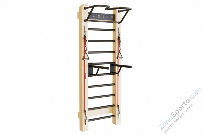 Узкая шведская стенка расширенной комплектации Desire Eco S Plus