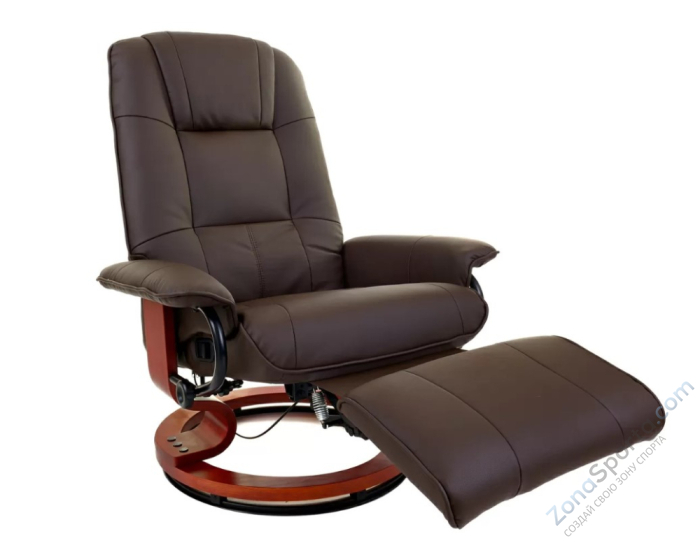 Вибромассажное кресло Angioletto с подъемным пуфом 2159