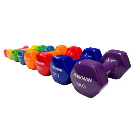 Виниловые гантели для аэробики 0,5 кг, пара Foreman IVD-KG