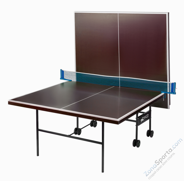 Влагостойкий теннисный стол Sport Play Goplay (коричневый)