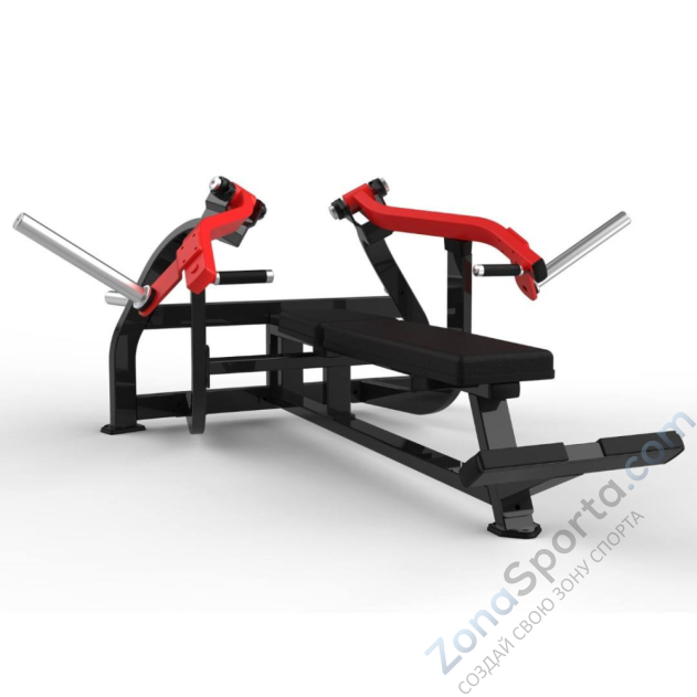 Жим лежа от груди на свободных весах Realleader LD-1002 (HSPro-1002)