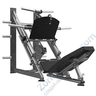 Жим ногами под углом 45 на свободных весах Realleader FM-1024D