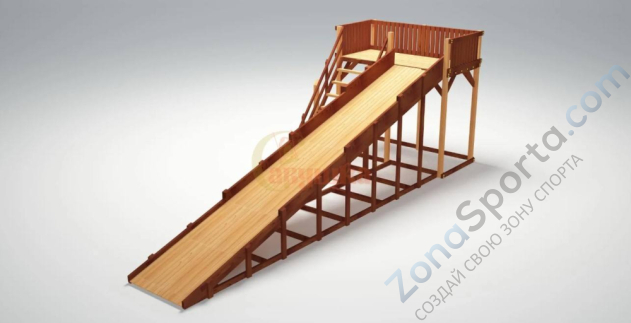 Зимняя горка Савушка Зима 6