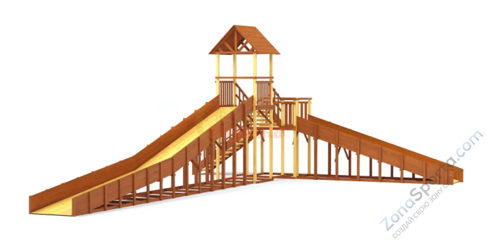 Зимняя горка Савушка Зима 10