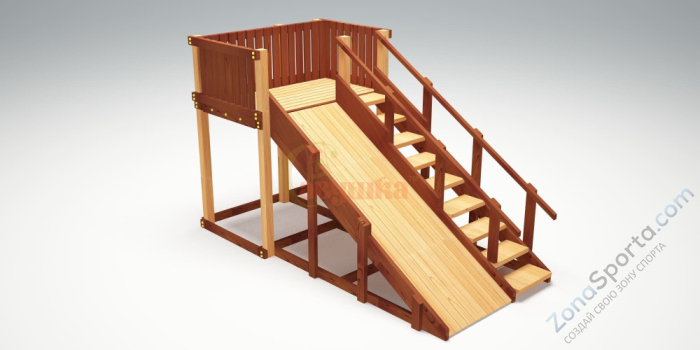 Зимняя горка Савушка Зима 3