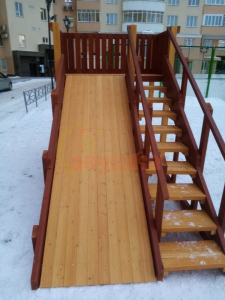 Зимняя горка Савушка Зима 3