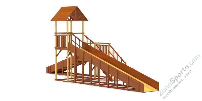 Зимняя горка Савушка Зима 7/3